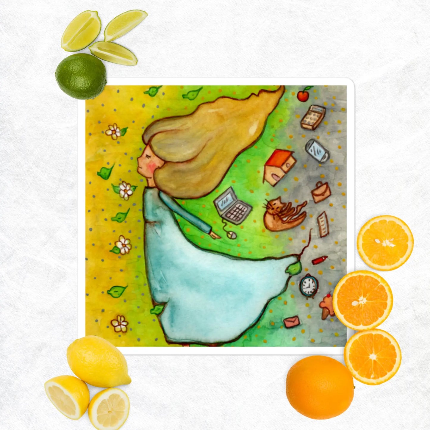 Bubble-Free Sticker (the unconscious mind)