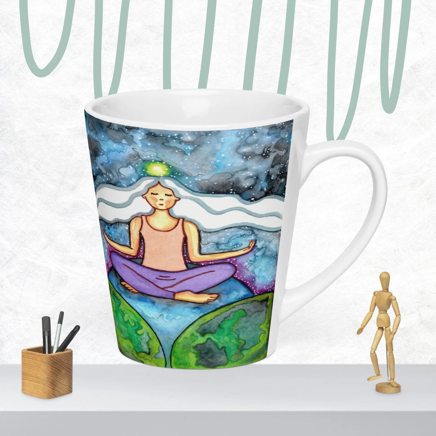 Latte Mug (the crown chakra)