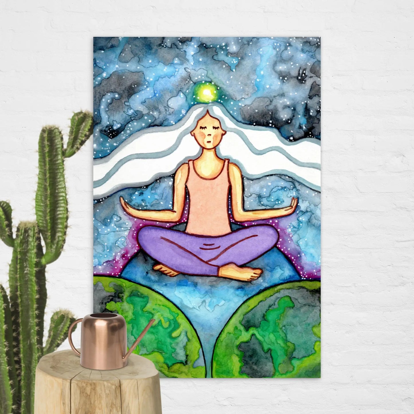 Postcard (the crown chakra)