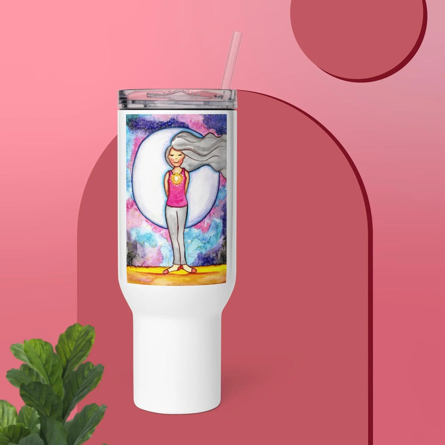 Travel Mug (the heart chakra)