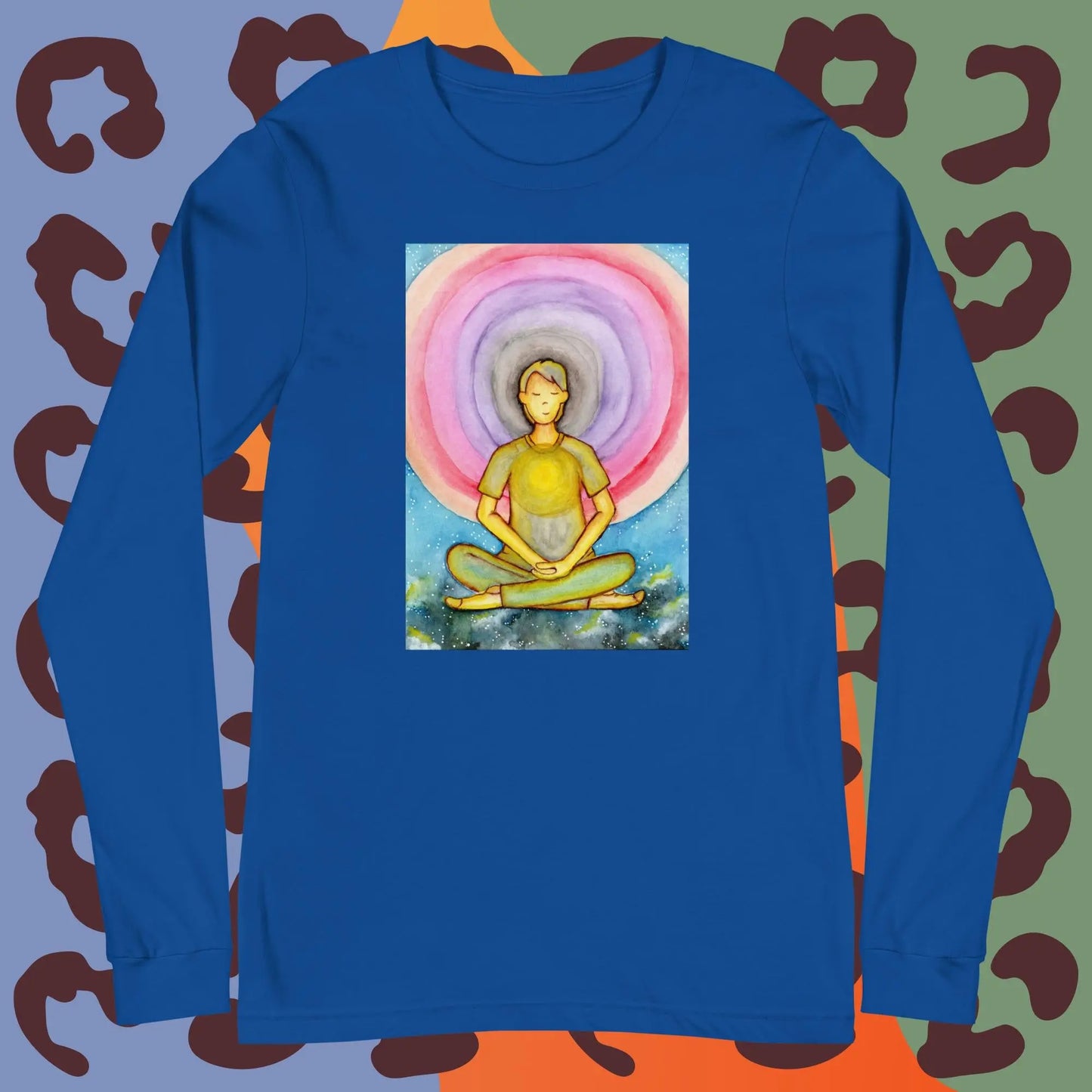 Unisex Long Sleeve Tee (the opening of the heart chakra)