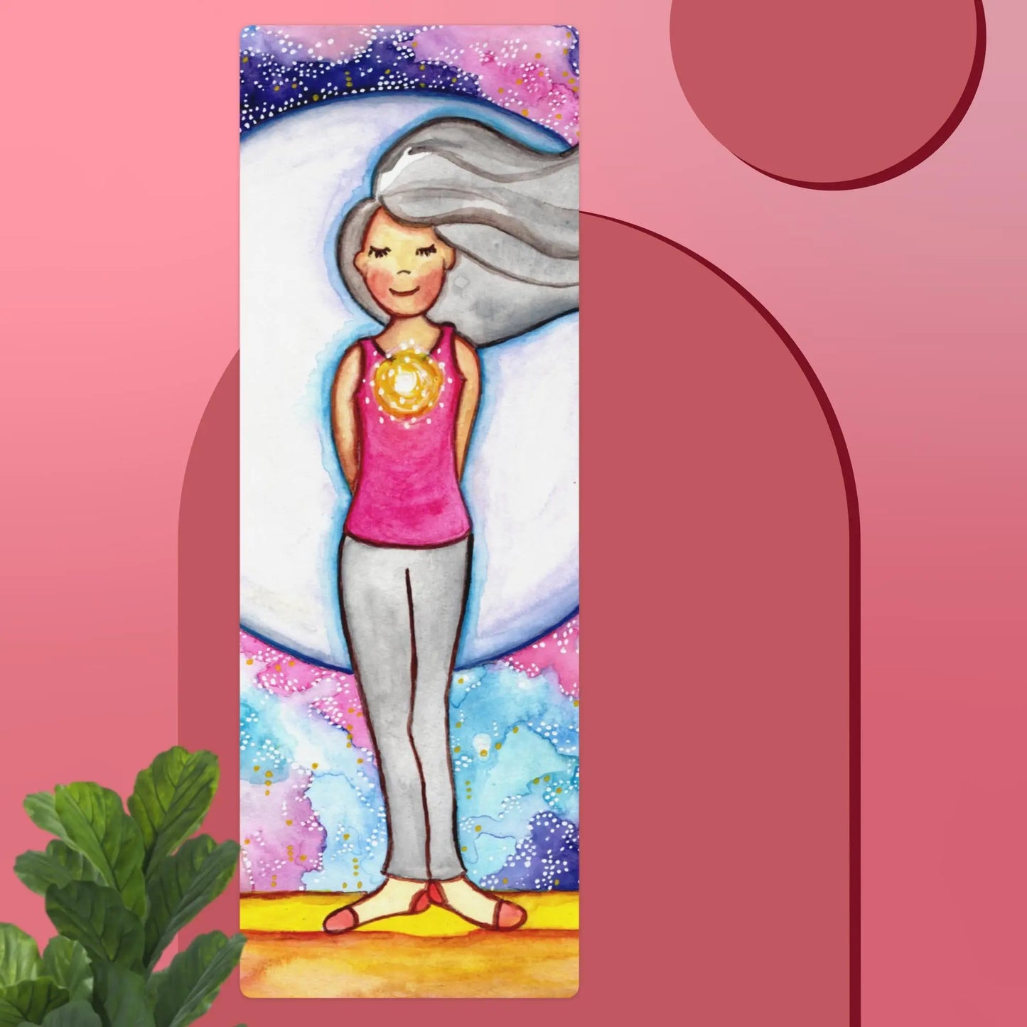 Yoga Mat (the heart chakra)