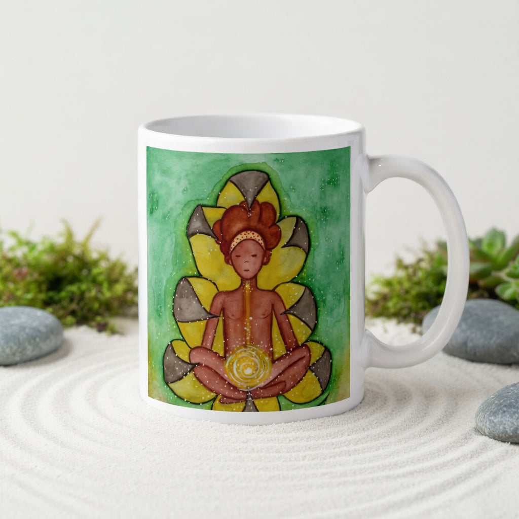 Sacral Chakra Meditation Mug – Creative Energy Coffee Cup, Emotional Flow Gift