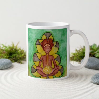 Sacral Chakra Meditation Mug – Creative Energy Coffee Cup, Emotional Flow Gift