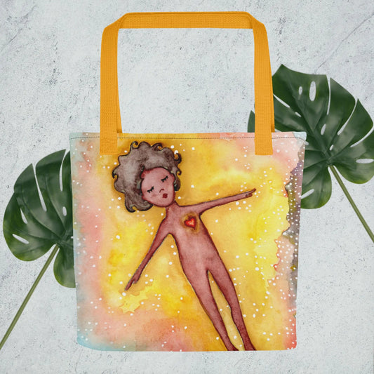 All-Over Print Tote Bag (the astral body)