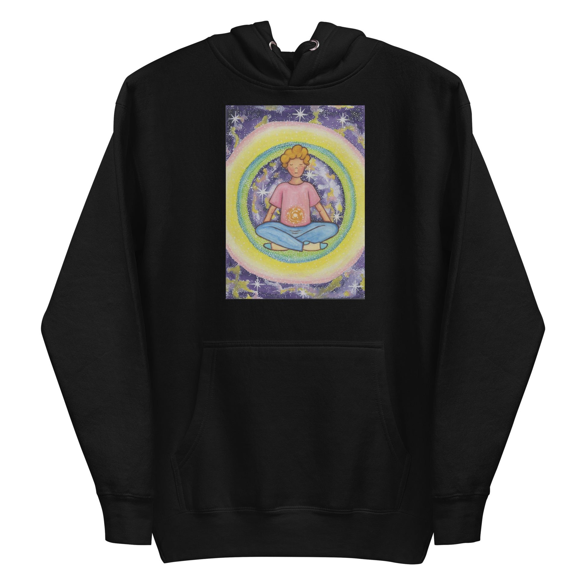 Unisex Pullover Hoodie (the solar plexus chakra)