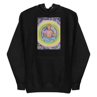 Unisex Pullover Hoodie (the solar plexus chakra)