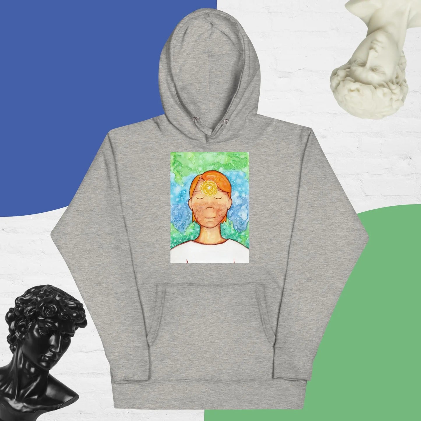 Unisex Pullover Hoodie (the brow chakra)