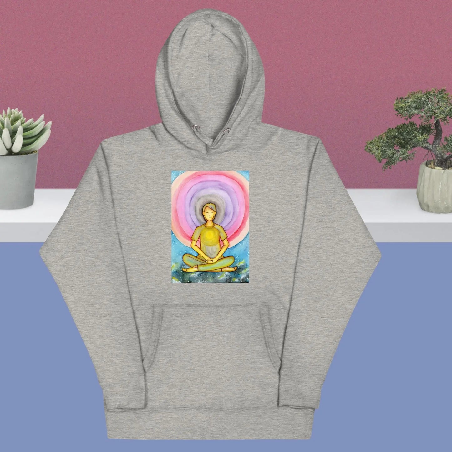 Unisex Pullover Hoodie (the opening of the heart chakra)