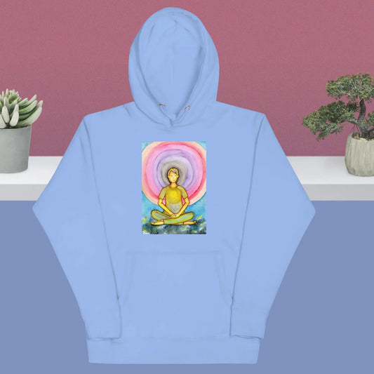 Unisex Pullover Hoodie (the opening of the heart chakra)