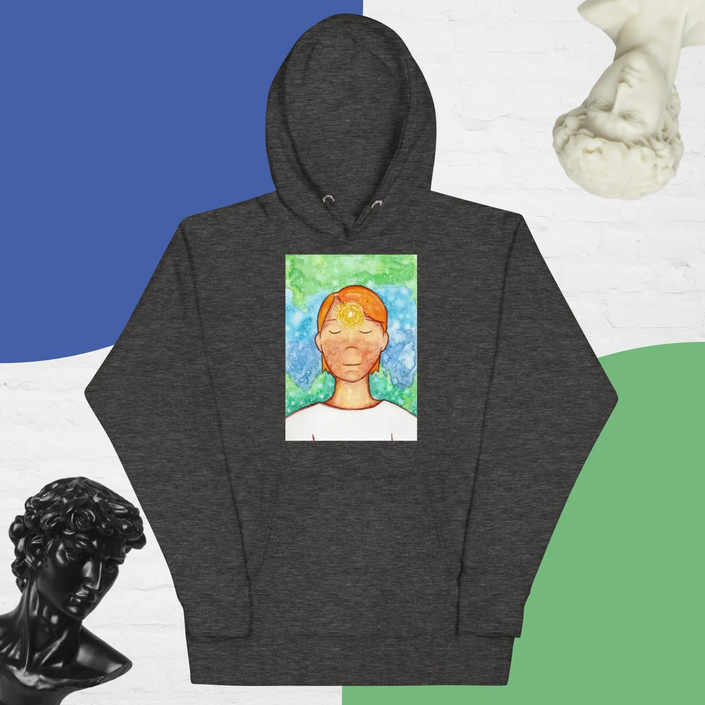 Unisex Pullover Hoodie (the brow chakra)