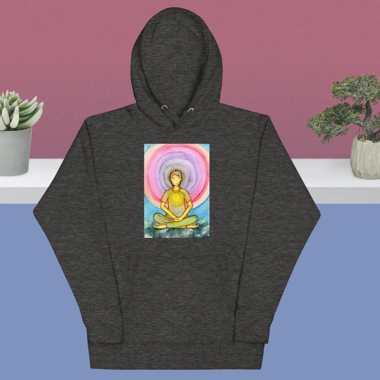 Unisex Pullover Hoodie (the opening of the heart chakra)