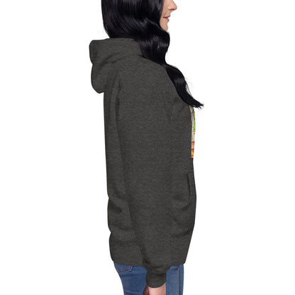 Unisex Pullover Hoodie (meditating on a still flame)