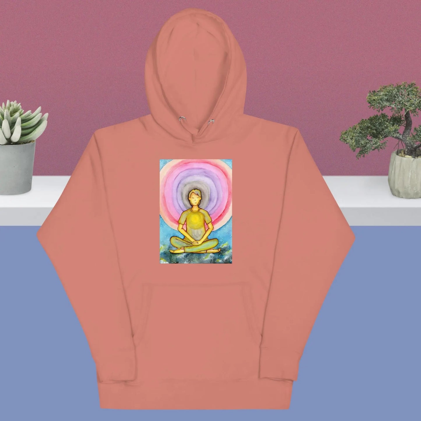 Unisex Pullover Hoodie (the opening of the heart chakra)