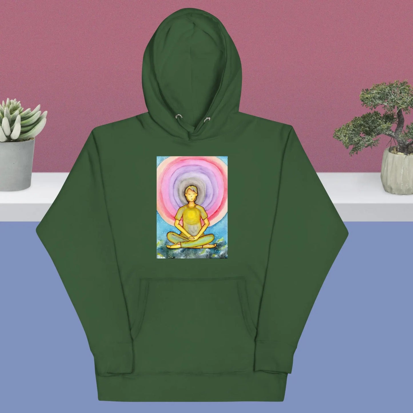 Unisex Pullover Hoodie (the opening of the heart chakra)