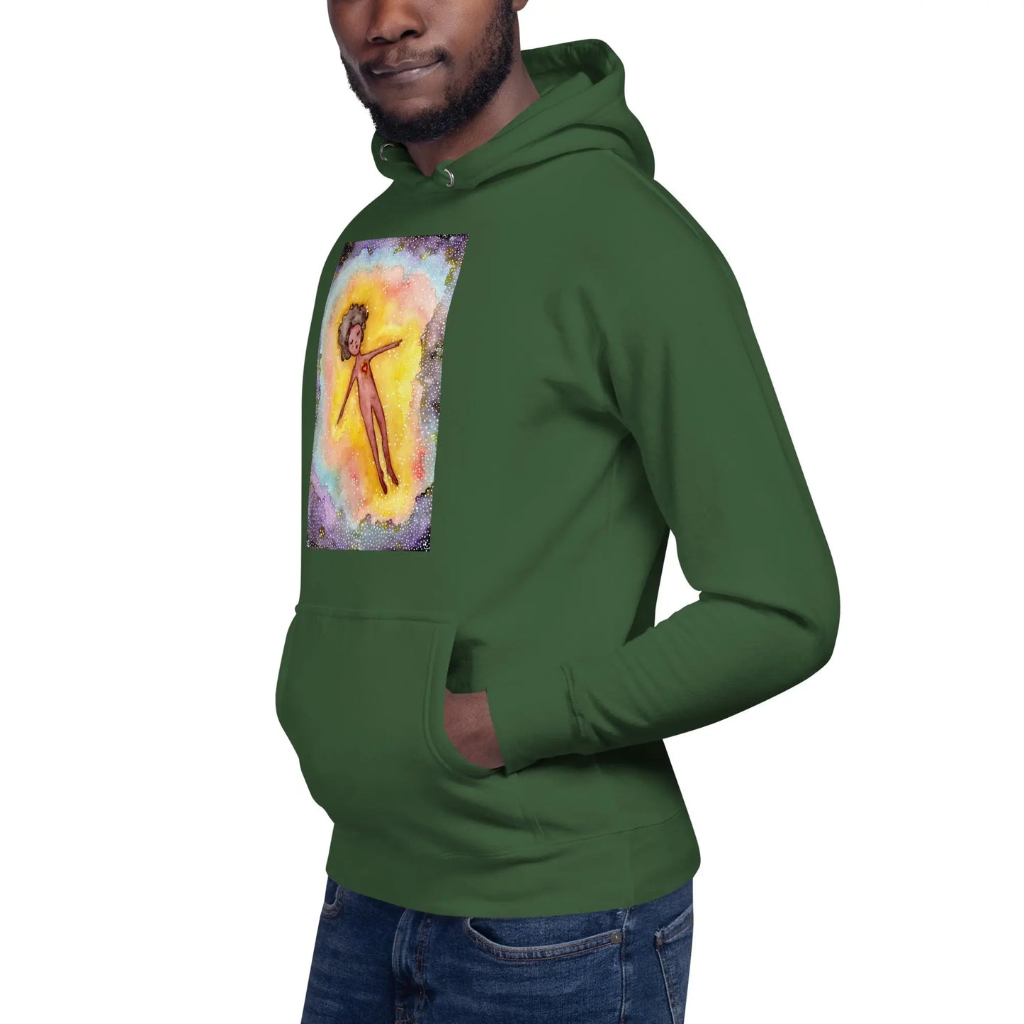 Unisex Pullover Hoodie (the astral body)