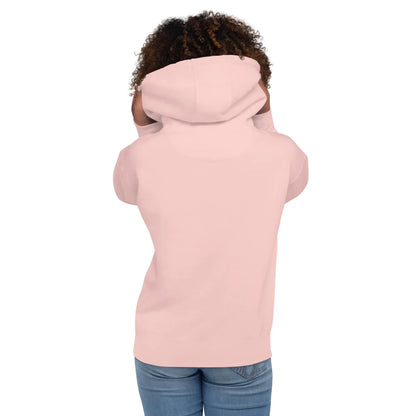 Unisex Pullover Hoodie (cat and woman meditating)