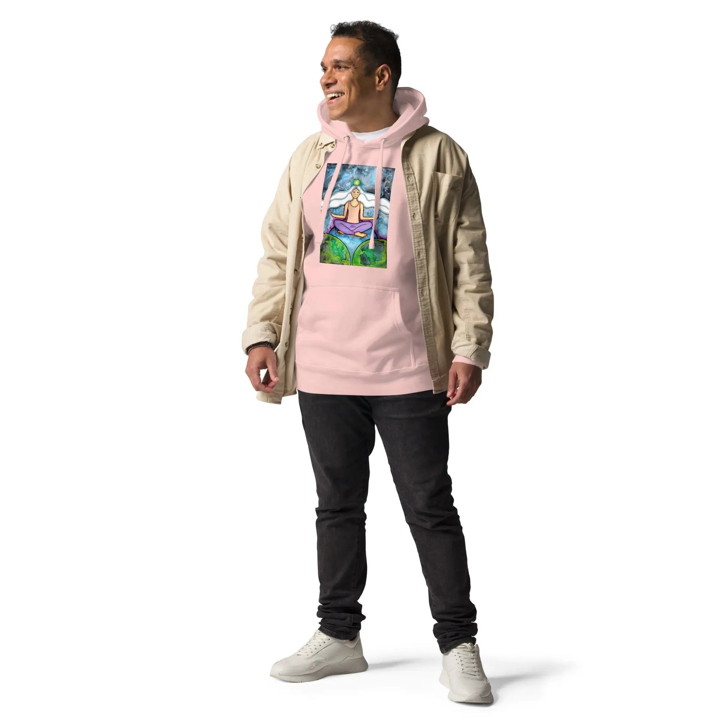 Unisex Pullover Hoodie (the crown chakra)