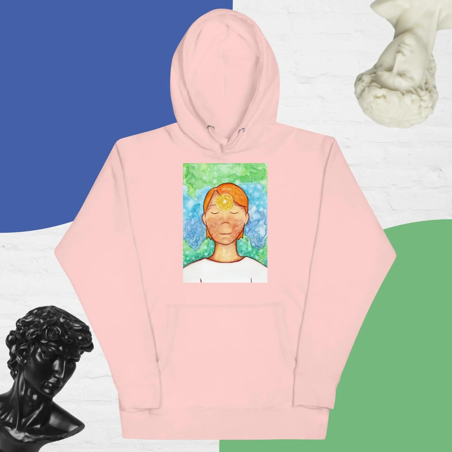 Unisex Pullover Hoodie (the brow chakra)