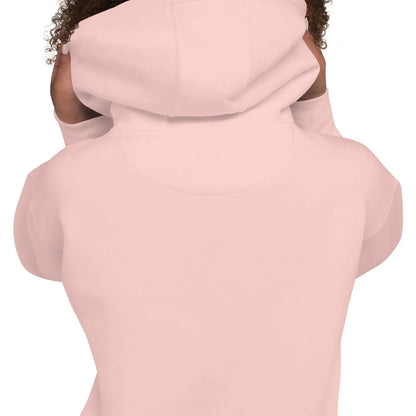 Unisex Pullover Hoodie (cat and woman meditating)