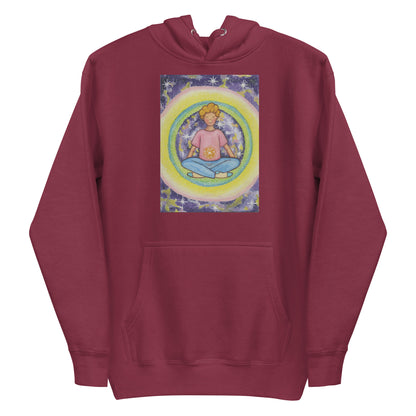 Unisex Pullover Hoodie (the solar plexus chakra)