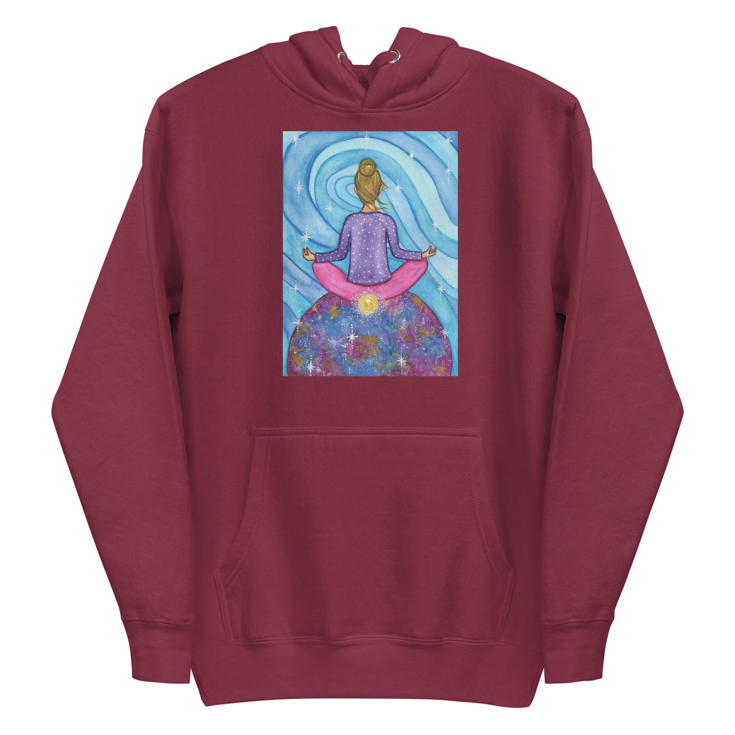Unisex Pullover Hoodie (the root chakra)