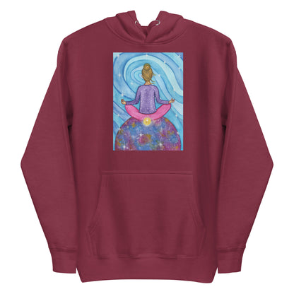 Unisex Pullover Hoodie (the root chakra)