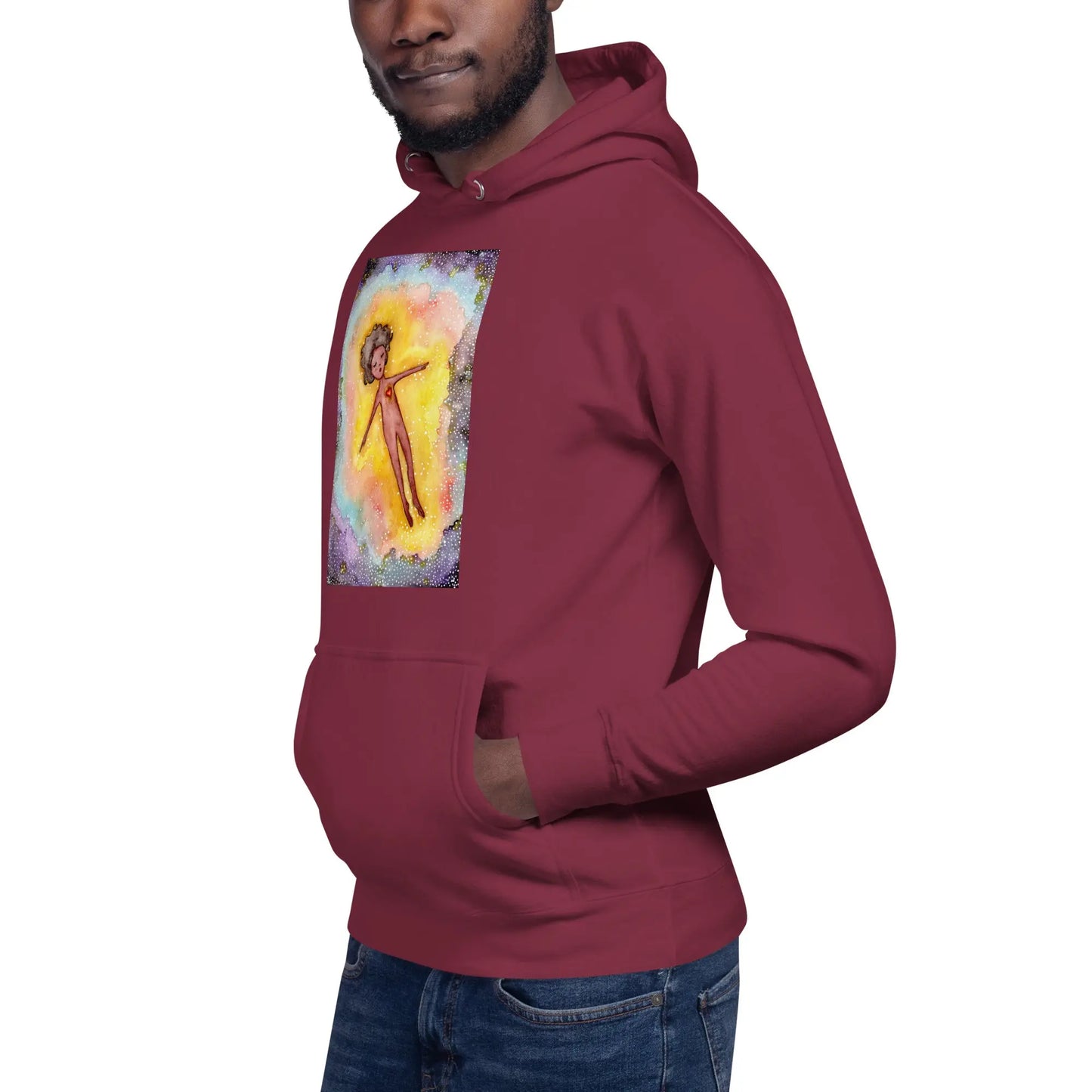 Unisex Pullover Hoodie (the astral body)