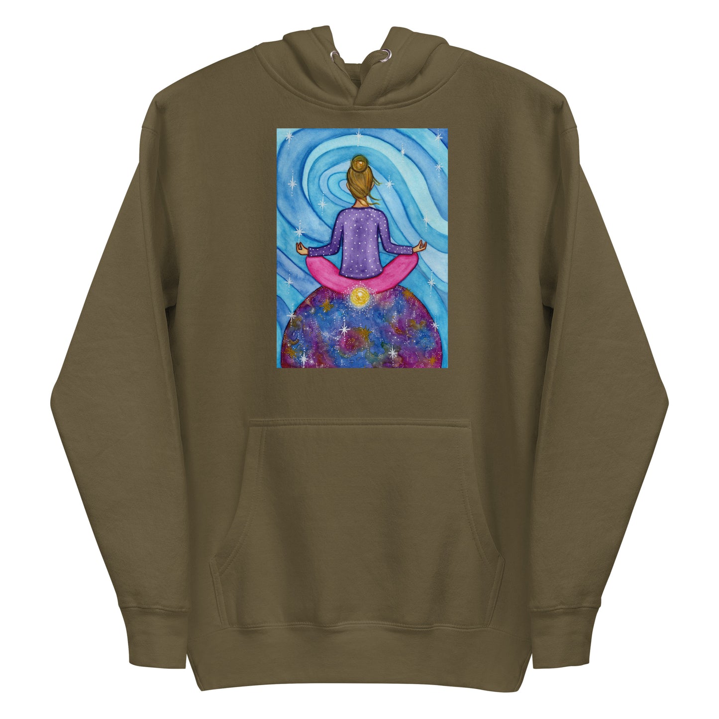 Unisex Pullover Hoodie (the root chakra)