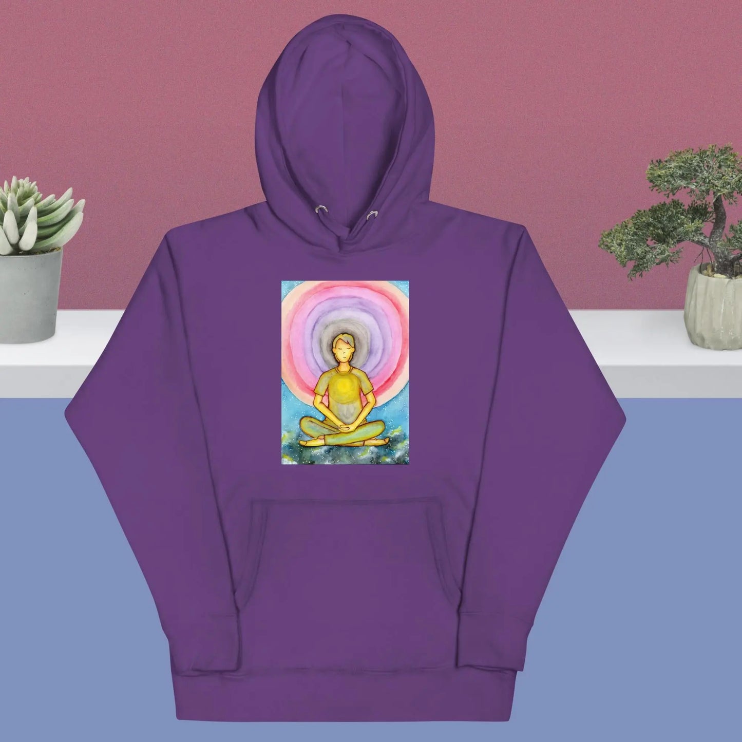 Unisex Pullover Hoodie (the opening of the heart chakra)