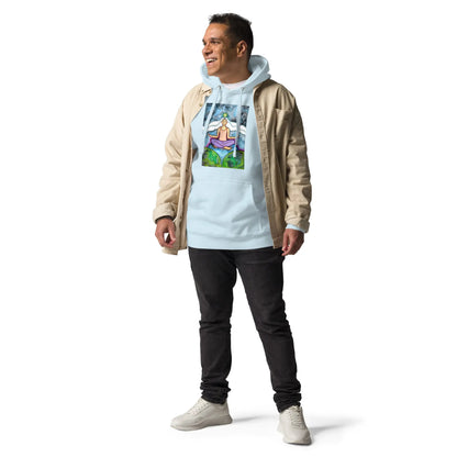 Unisex Pullover Hoodie (the crown chakra)