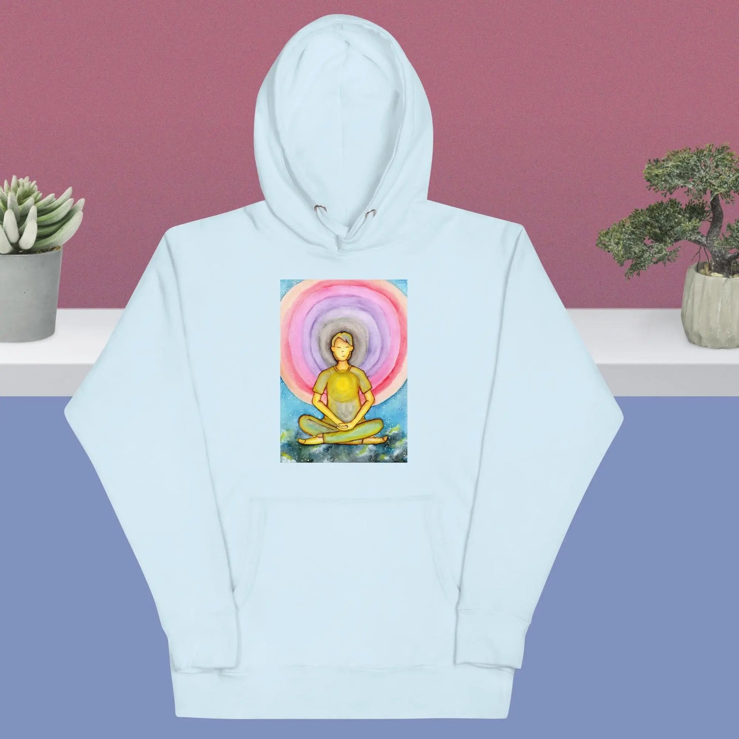Unisex Pullover Hoodie (the opening of the heart chakra)
