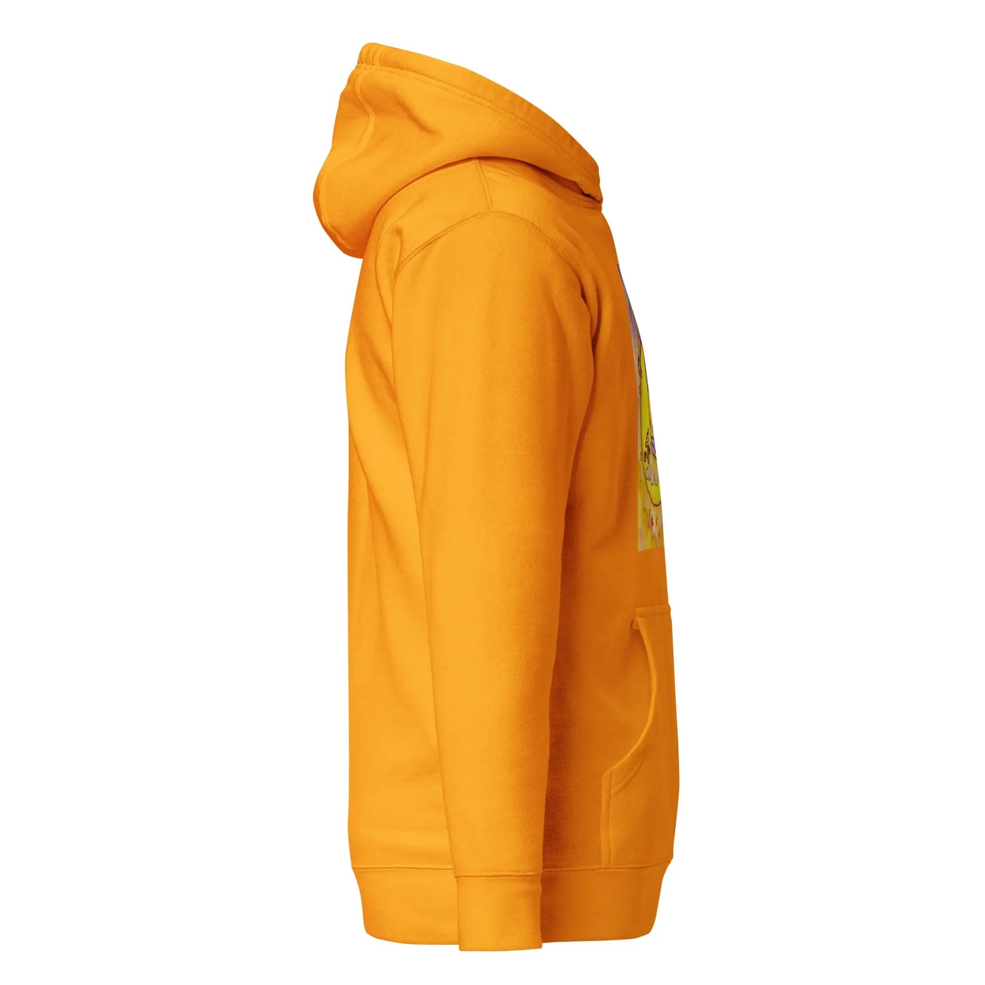 Unisex Pullover Hoodie (meditating on the moon)