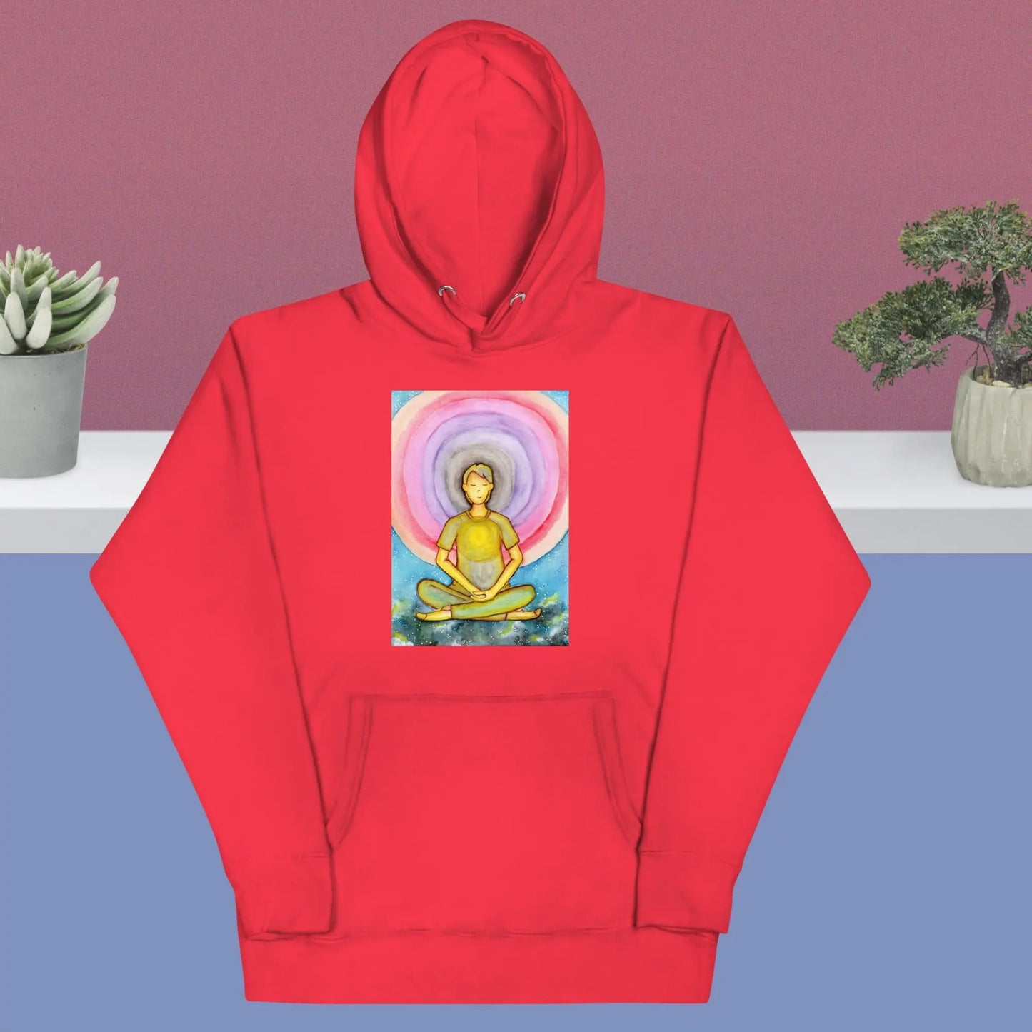 Unisex Pullover Hoodie (the opening of the heart chakra)