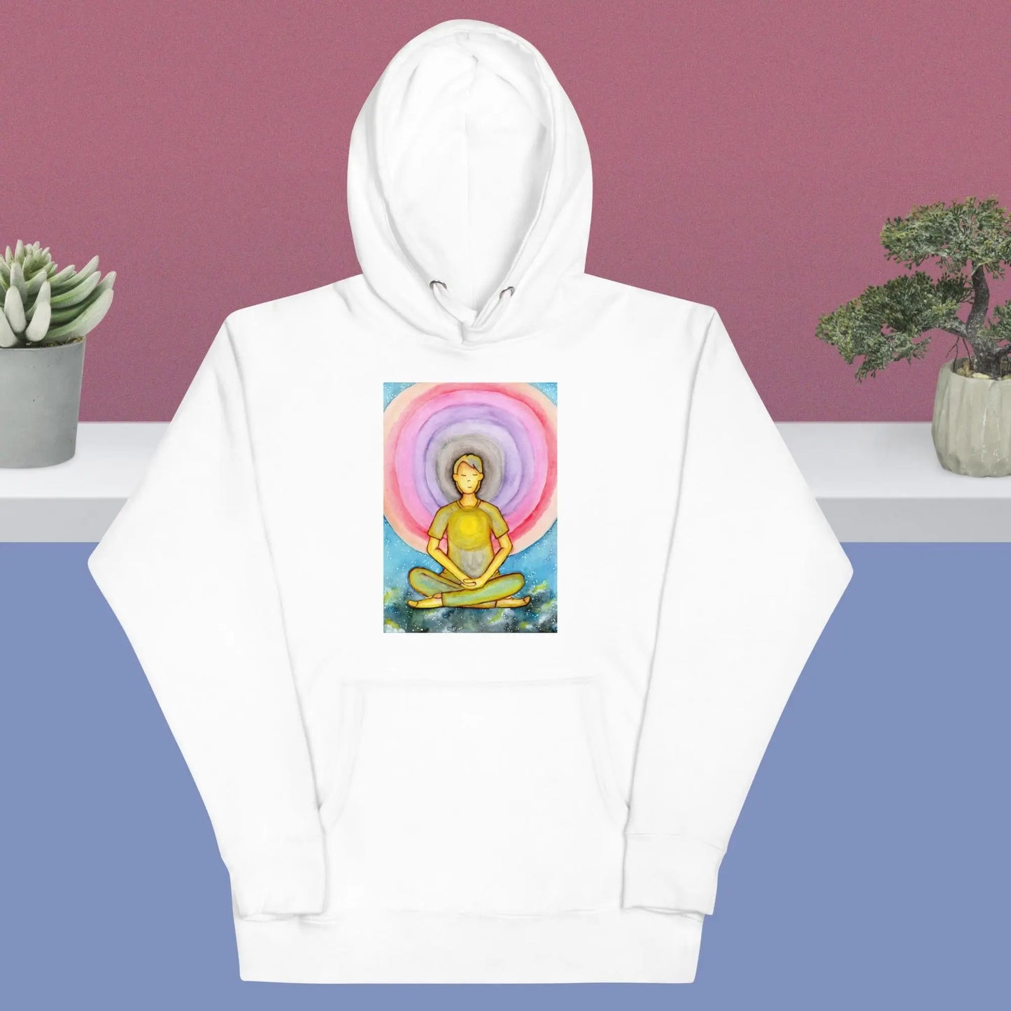 Unisex Pullover Hoodie (the opening of the heart chakra)