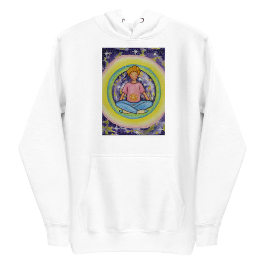 Unisex Pullover Hoodie (the solar plexus chakra)