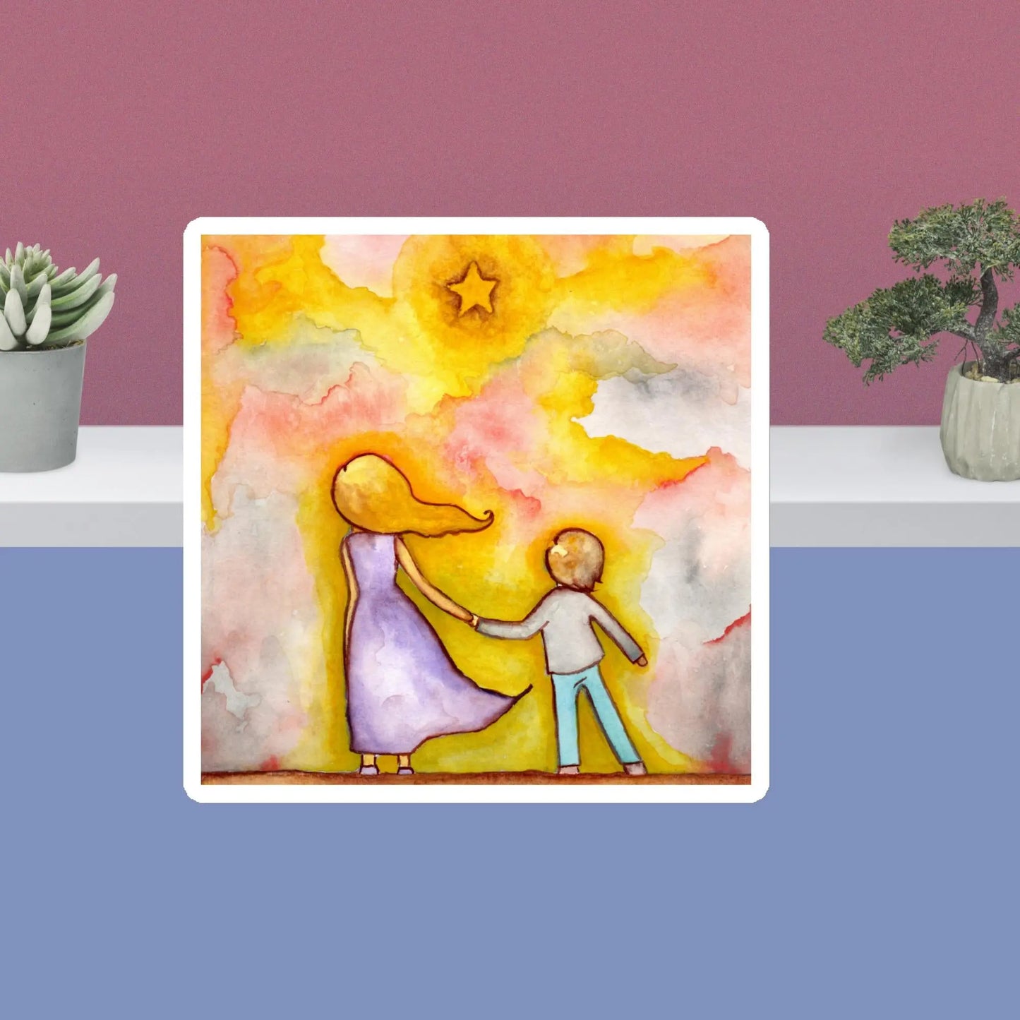 Magnet (gazing at a star)