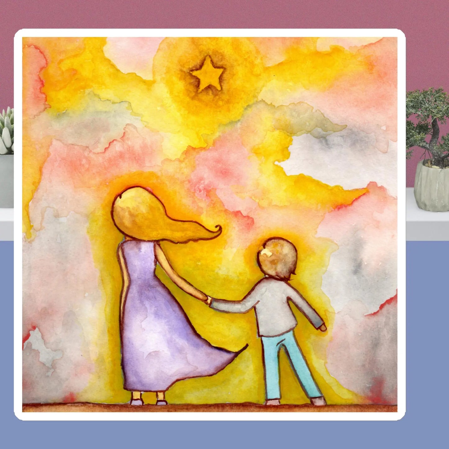 Magnet (gazing at a star)