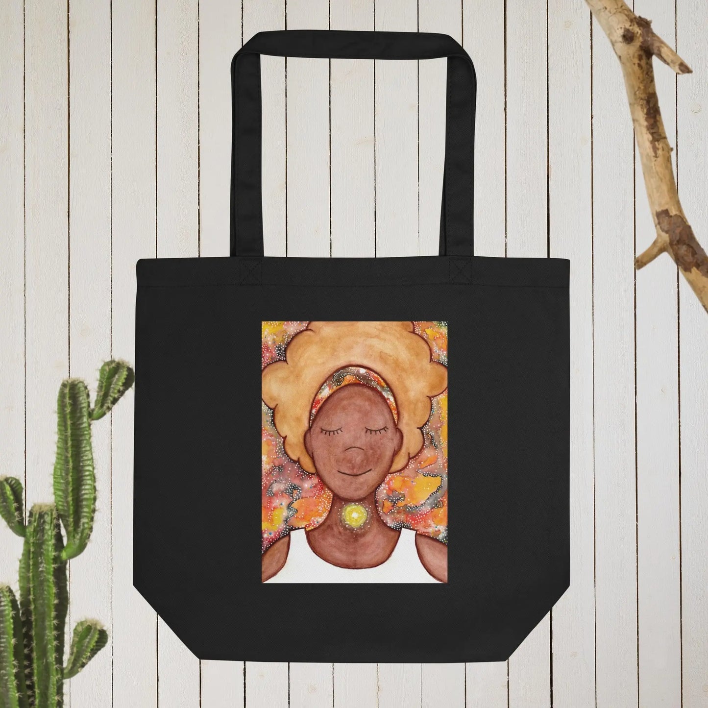Eco Tote Bag (the throat chakra)