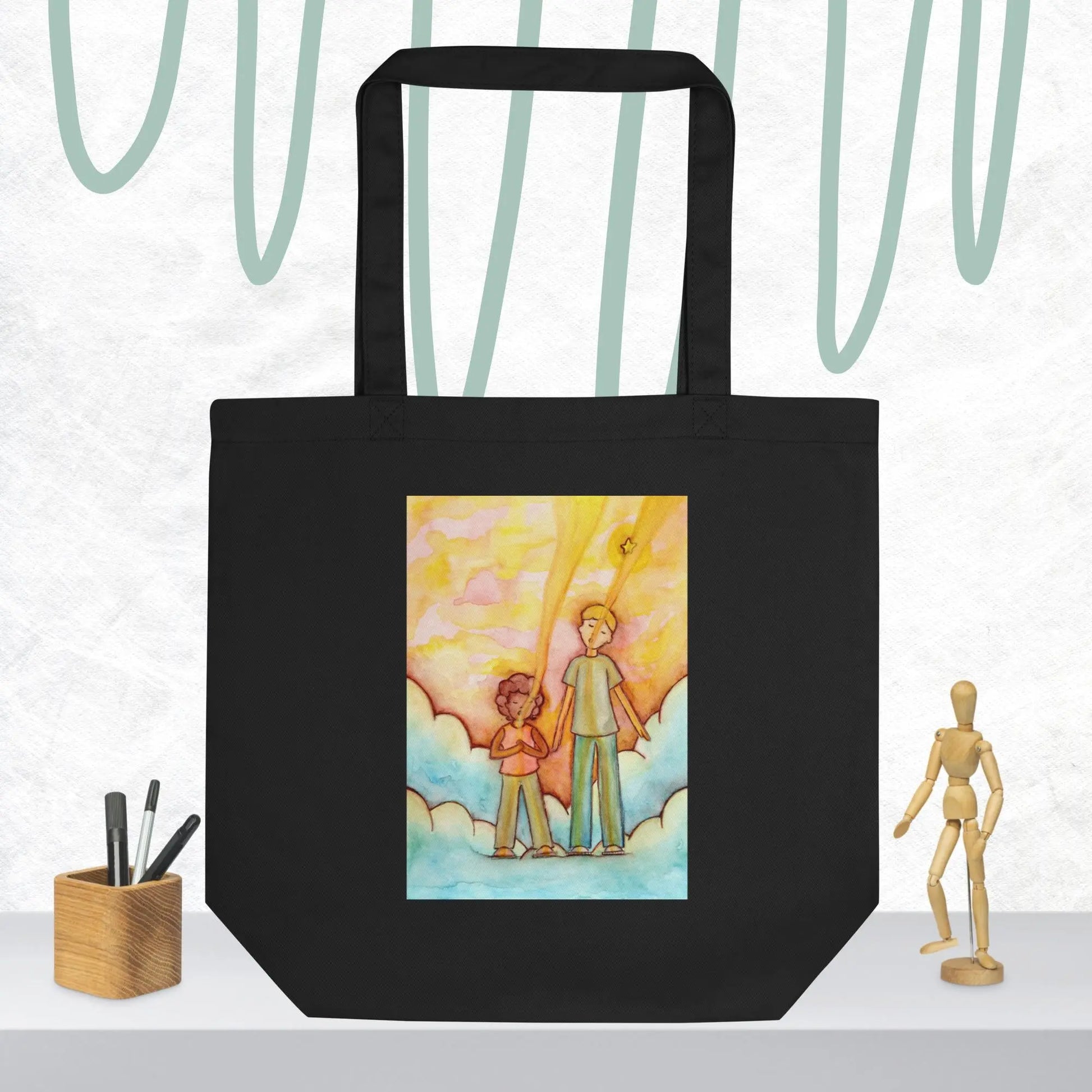 Eco Tote Bag (energy flowing in)