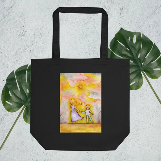 Eco Tote Bag (gazing at a star)