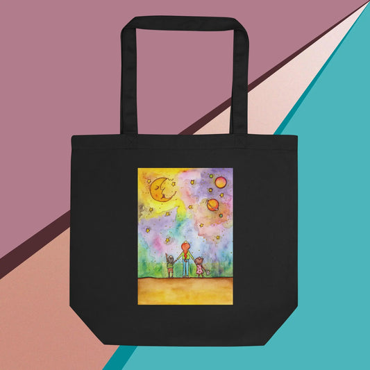 Eco Tote Bag (watching the sky)