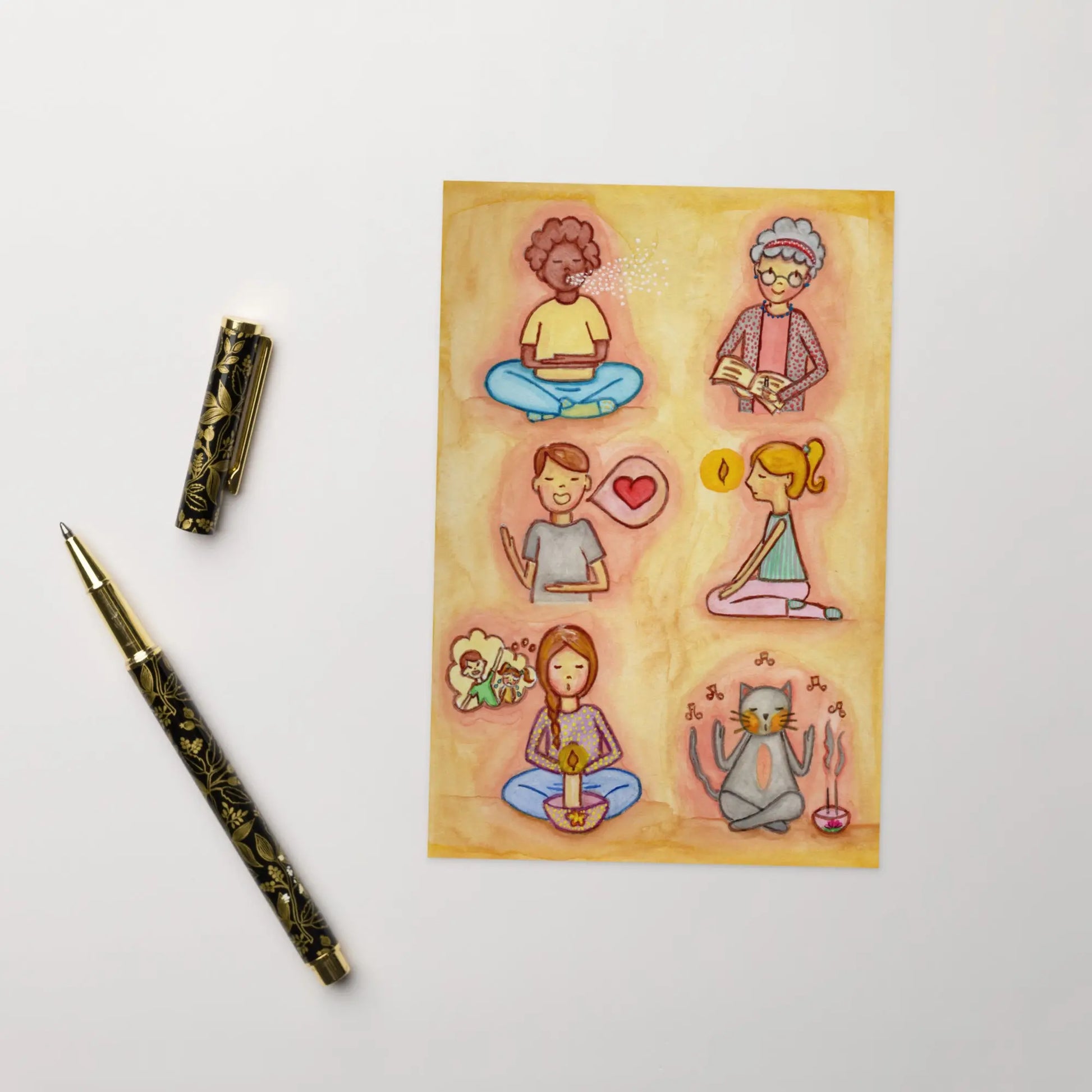 Greeting Card (a calm mind is the greatest gift you can give yourself)