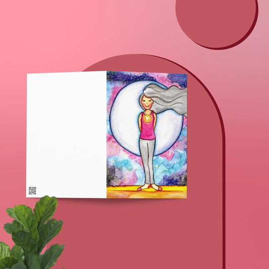 Greeting Card (the heart chakra)