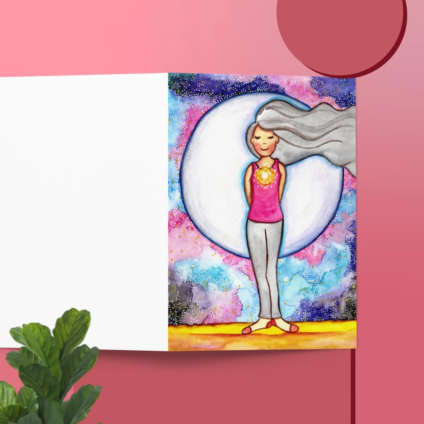 Greeting Card (the heart chakra)