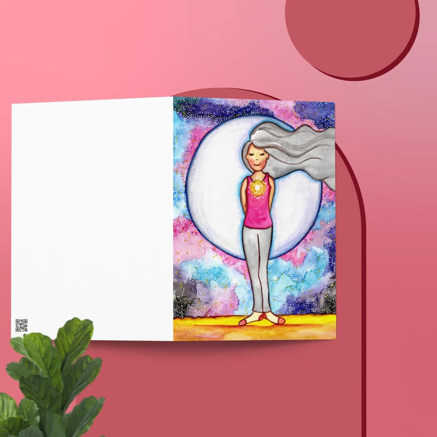 Greeting Card (the heart chakra)