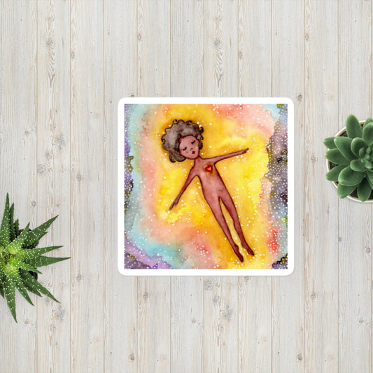 Bubble-Free Sticker (the astral body)