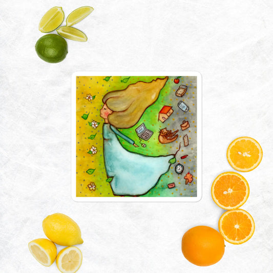 Bubble-Free Sticker (the unconscious mind)