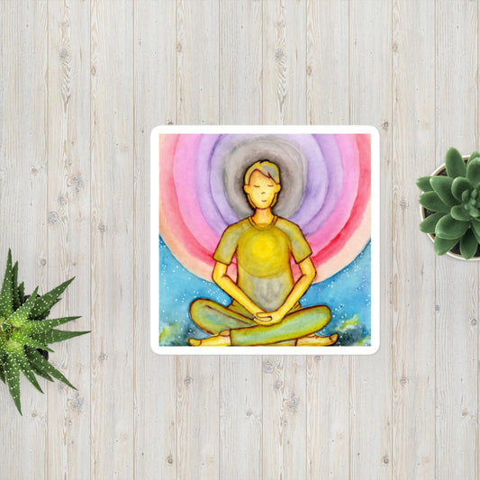 Bubble-Free Sticker (the opening of the heart chakra)