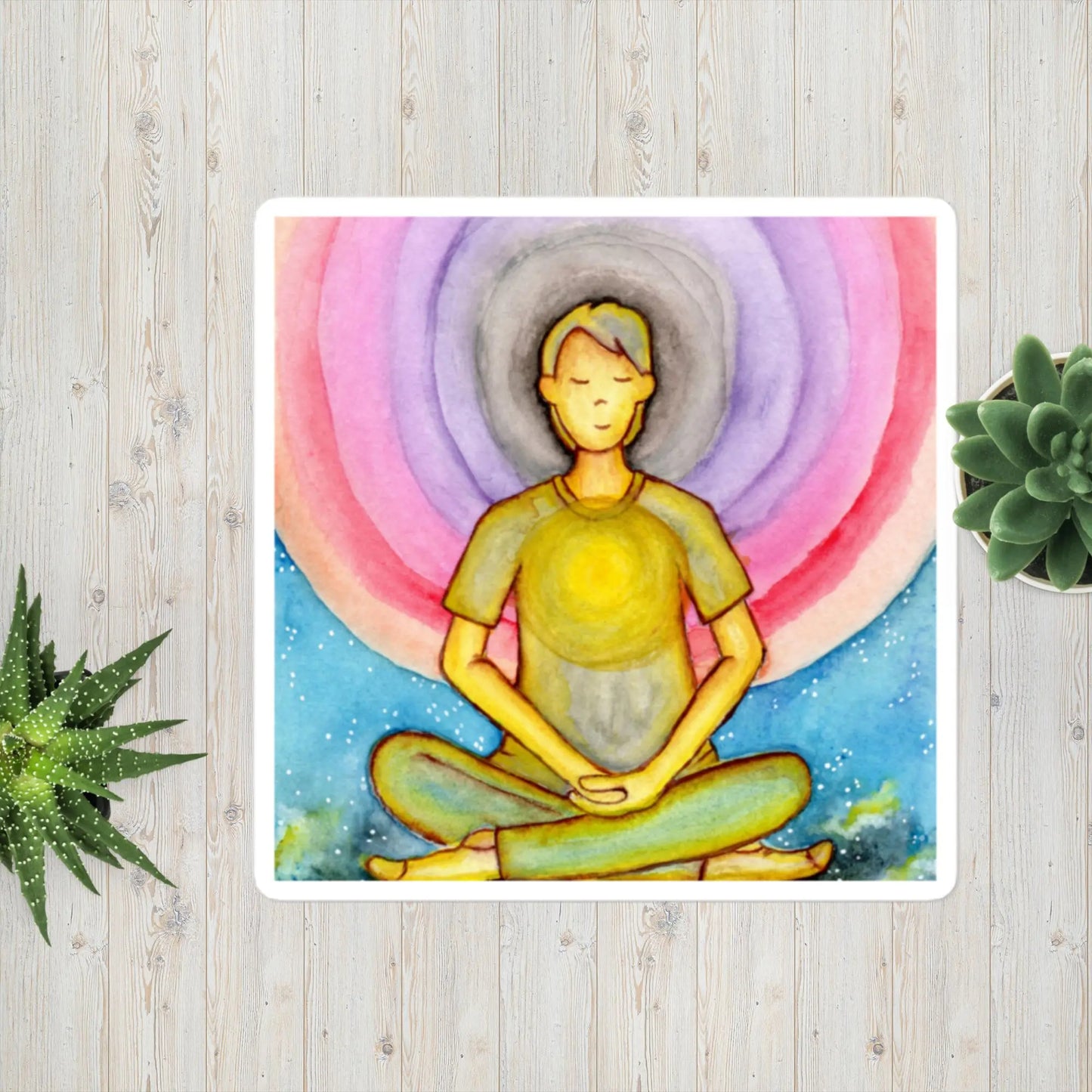 Bubble-Free Sticker (the opening of the heart chakra)